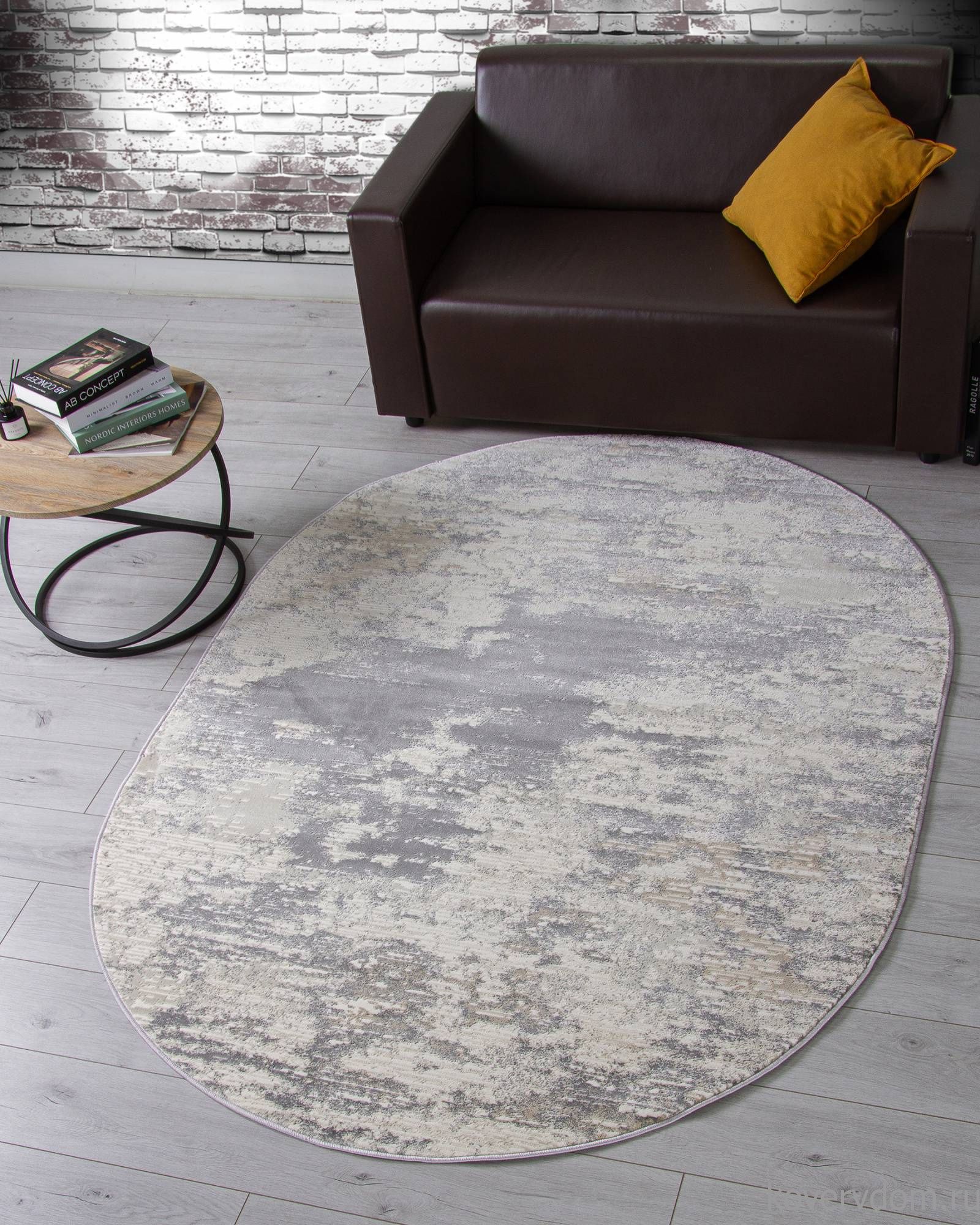 Ковер ATLANTIS D734 BEIGE Овал