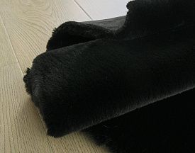 Ковер Шегги RABBIT PREMIUM MS1000 BLACK Круг