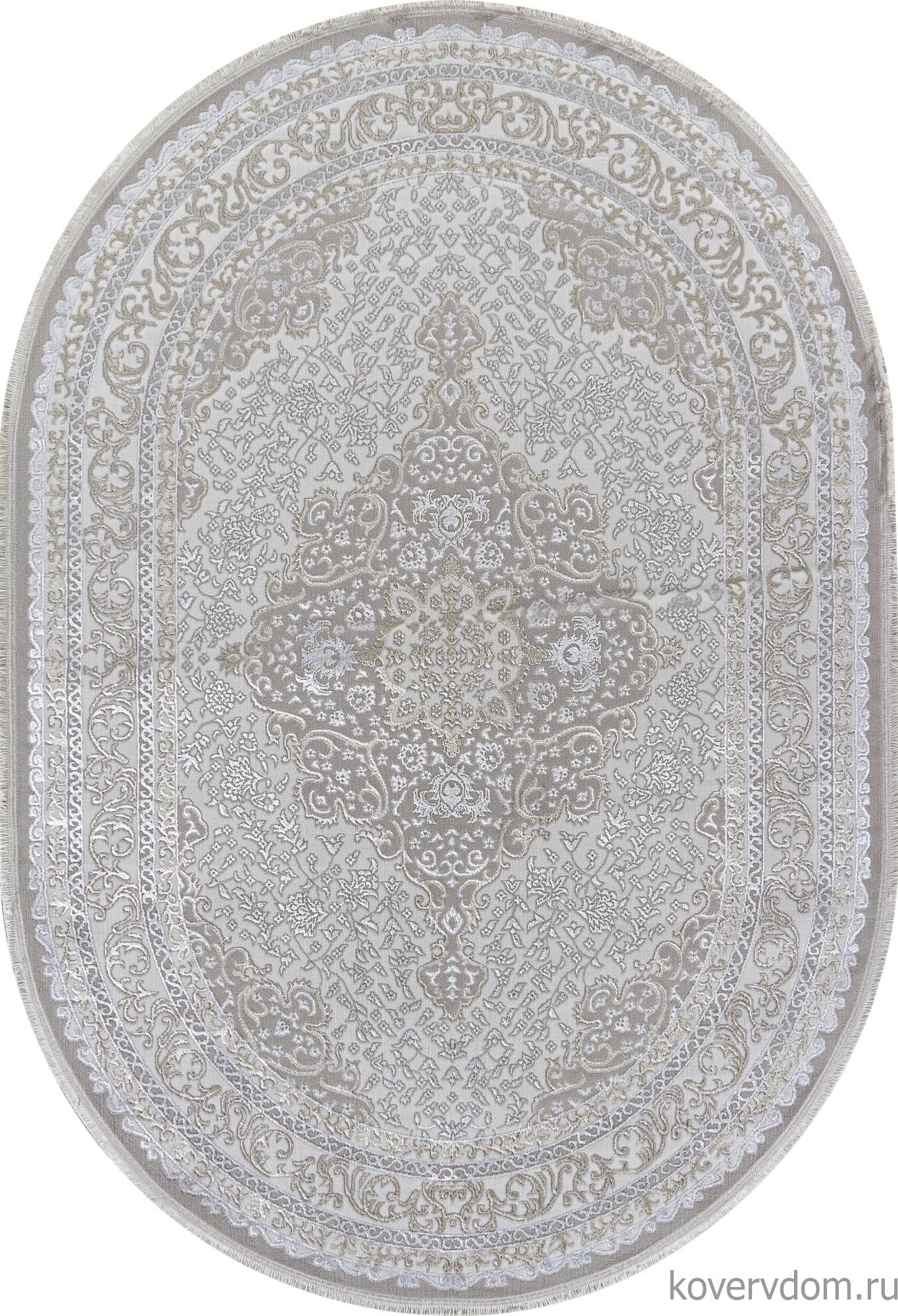 Ковер EFSAN Q011A BEIGE SHRINK / BEIGE FDY Овал