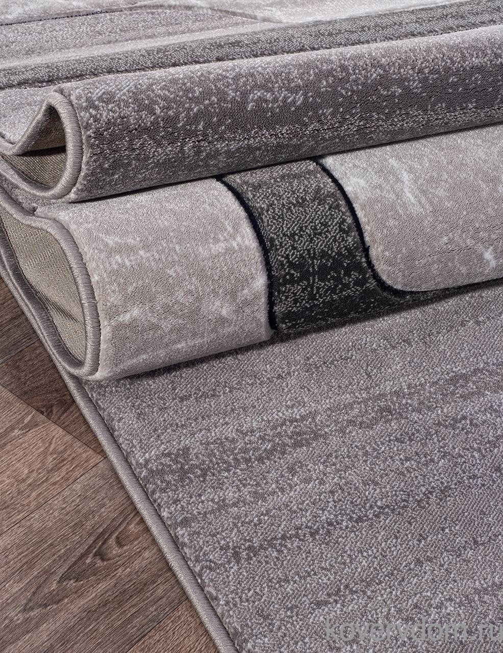 Ковер MEGA CARVING D465 LIGHT GRAY