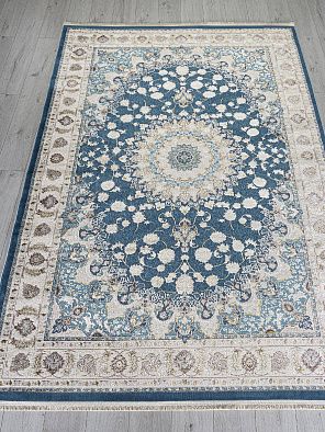 Ковер DELINA A050B D.BLUE / CREAM