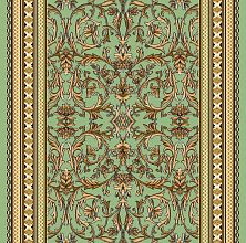 Ковровая дорожка Кремлевская 39-03 светло-зеленая