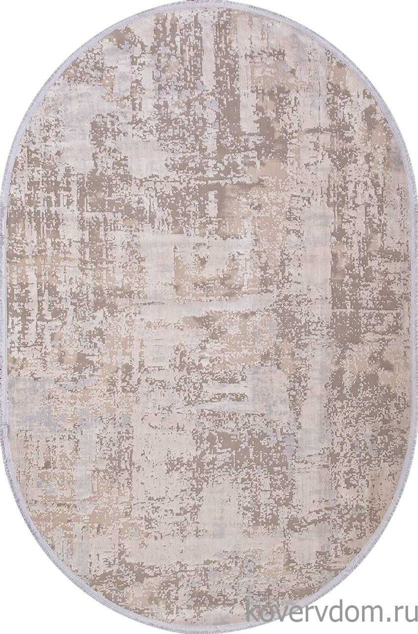 Ковер ATLAS 9313 BEIGE / BEIGE Овал