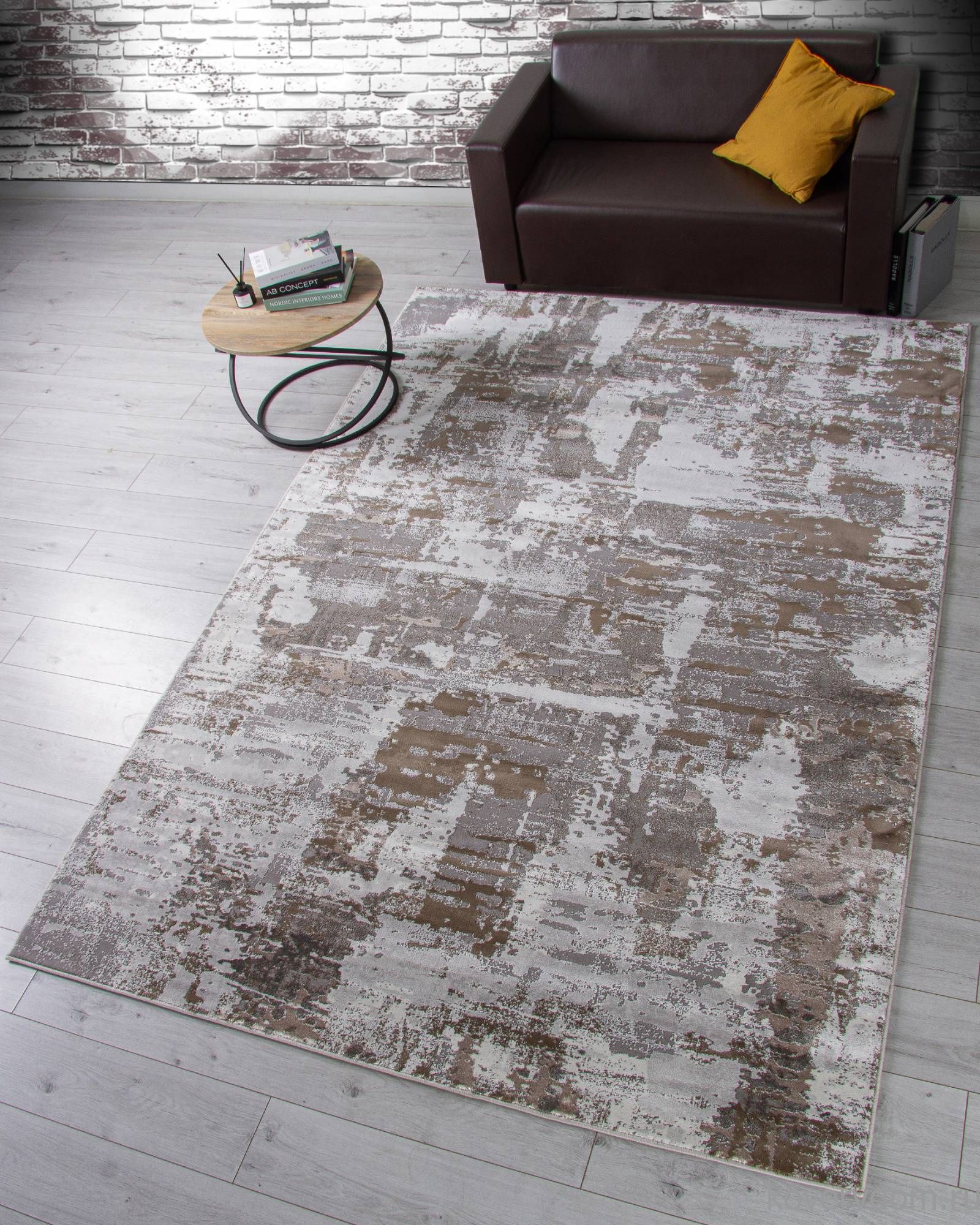 Ковер GRAFF F238 GRAY-BEIGE