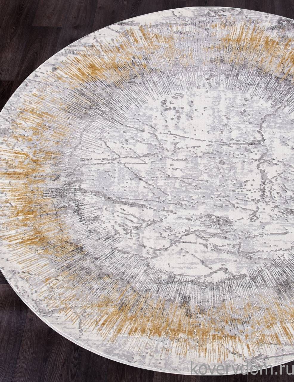 Ковер MODA 9802 ACIK GRI Круг