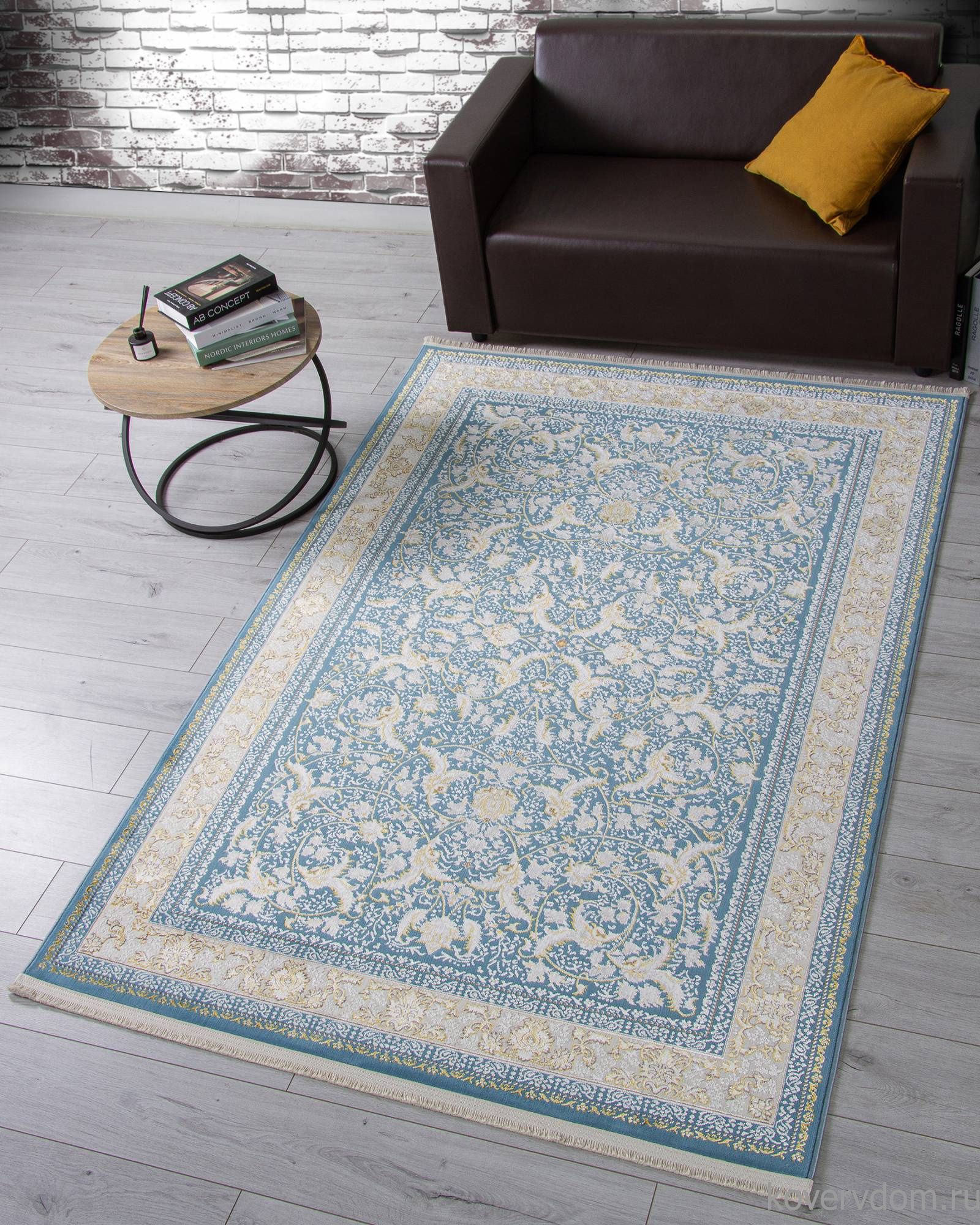 Ковер ZARINA M101B BLUE / BLUE