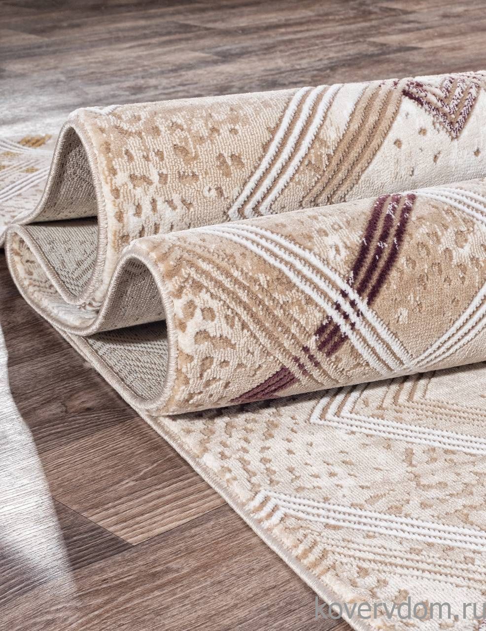 Ковер QUANTUM 03009B BROWN / BROWN