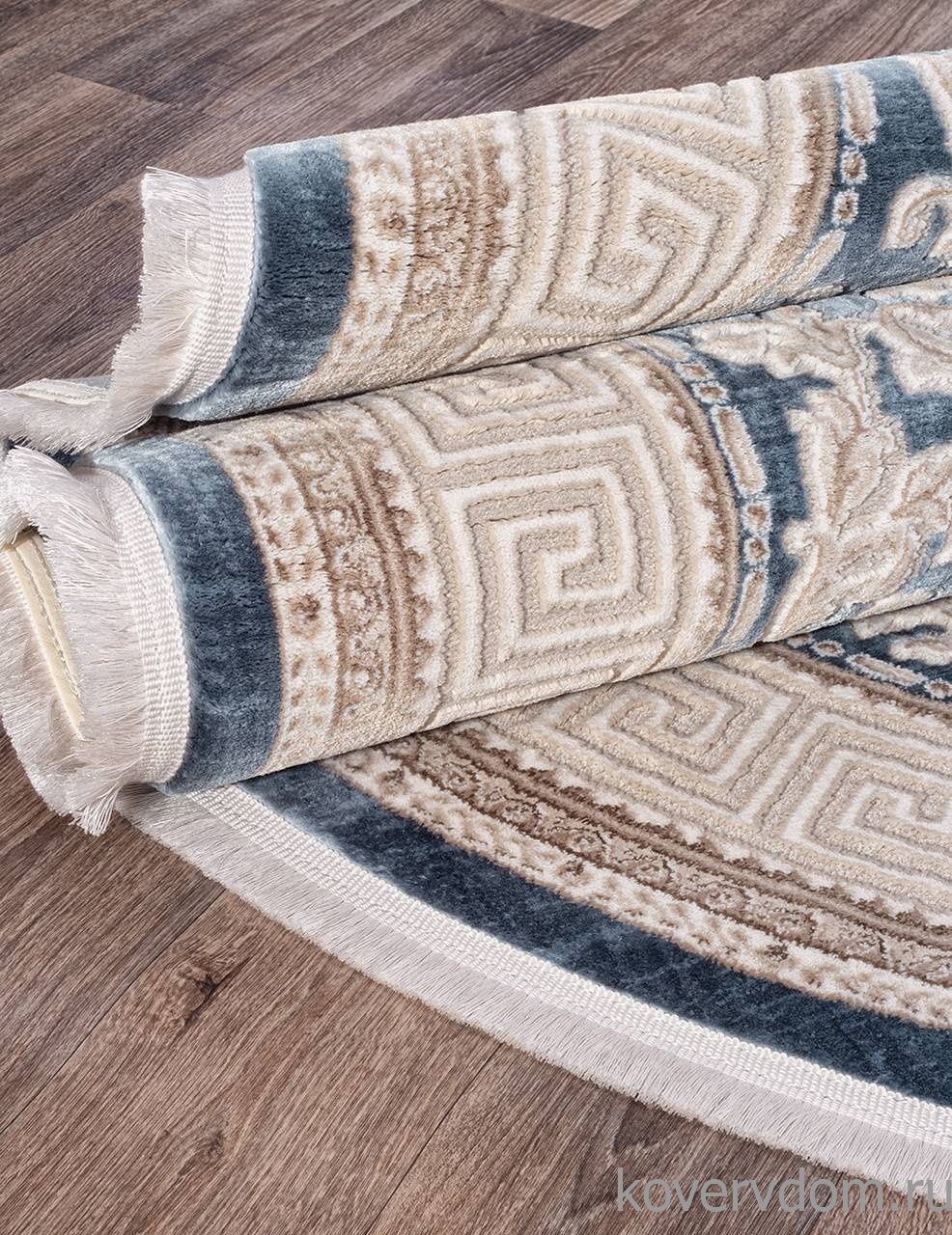 Ковер STAR P0384 D.BLUE / D.BLUE Овал