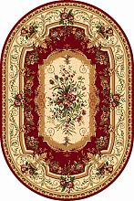 Ковер DA VINCI 5245 RED Овал