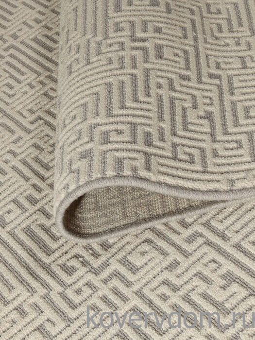 Ковер шерстяной рельефный GALAXY cut-loop IZAR grey