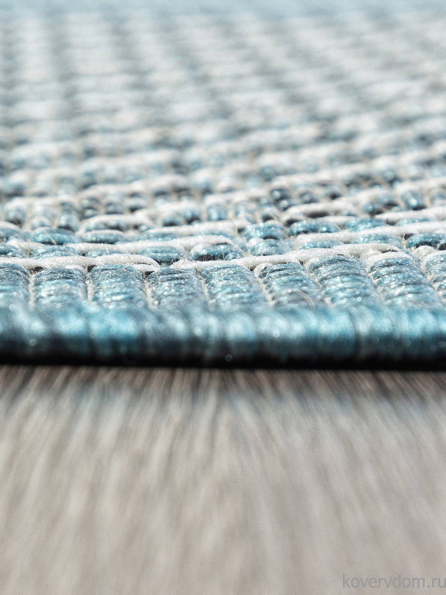 Ковер-циновка KAIR S148 BLUE Овал